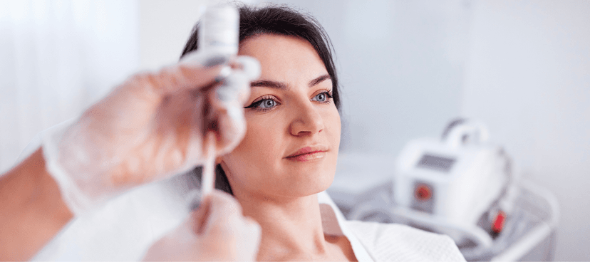 Combination aesthetic treatments