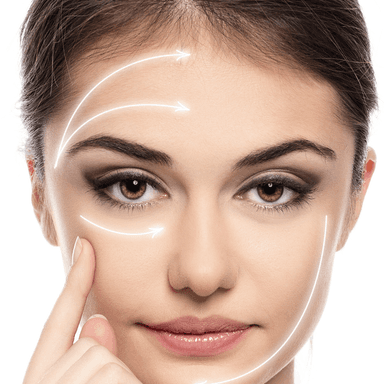 Combination upper-face rejuvenation