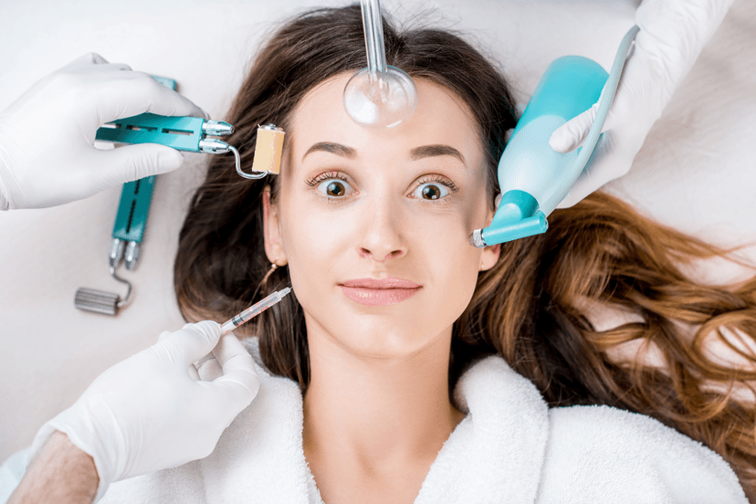 Combination facial treatments