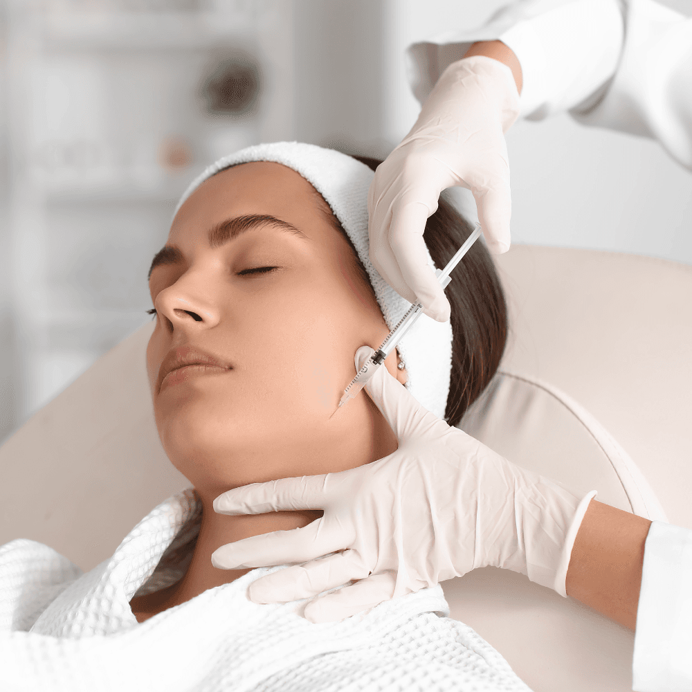 Masseter Botox injection for jaw slimming