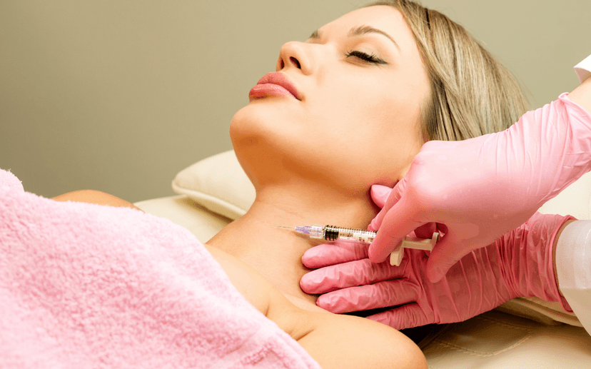 Neck injection process