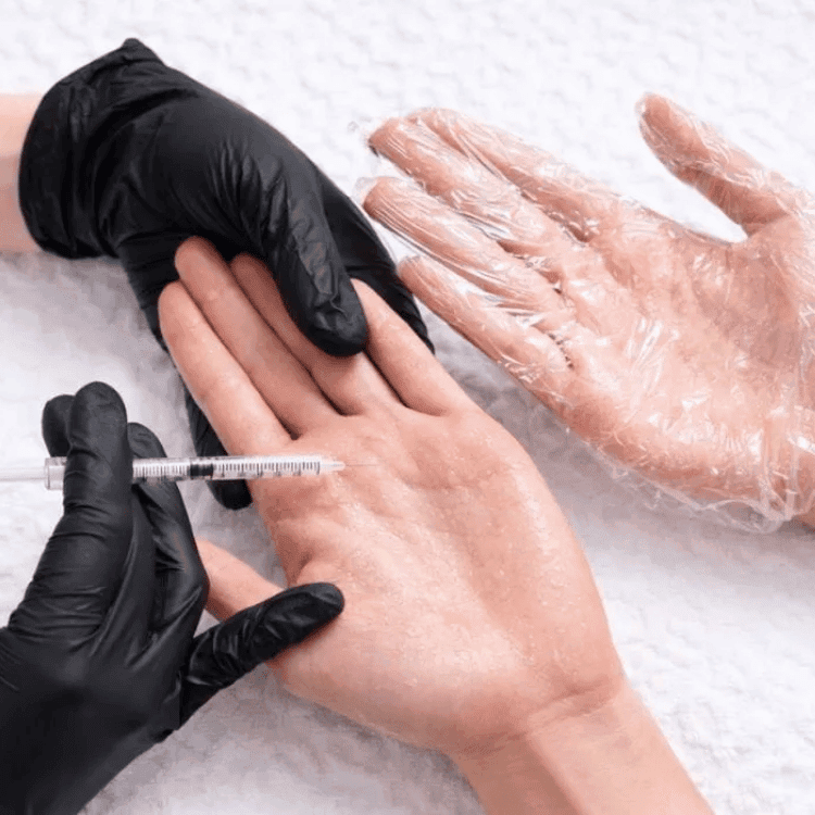 Injection for Excessive Sweating on the Hands